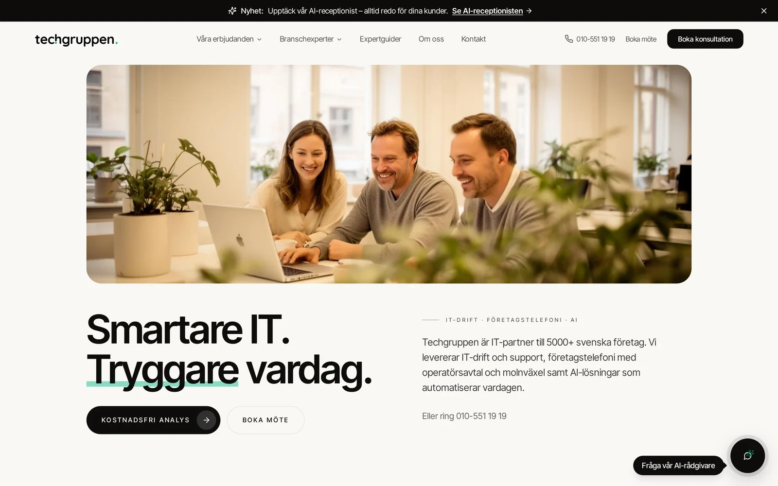 Case: Techgruppen