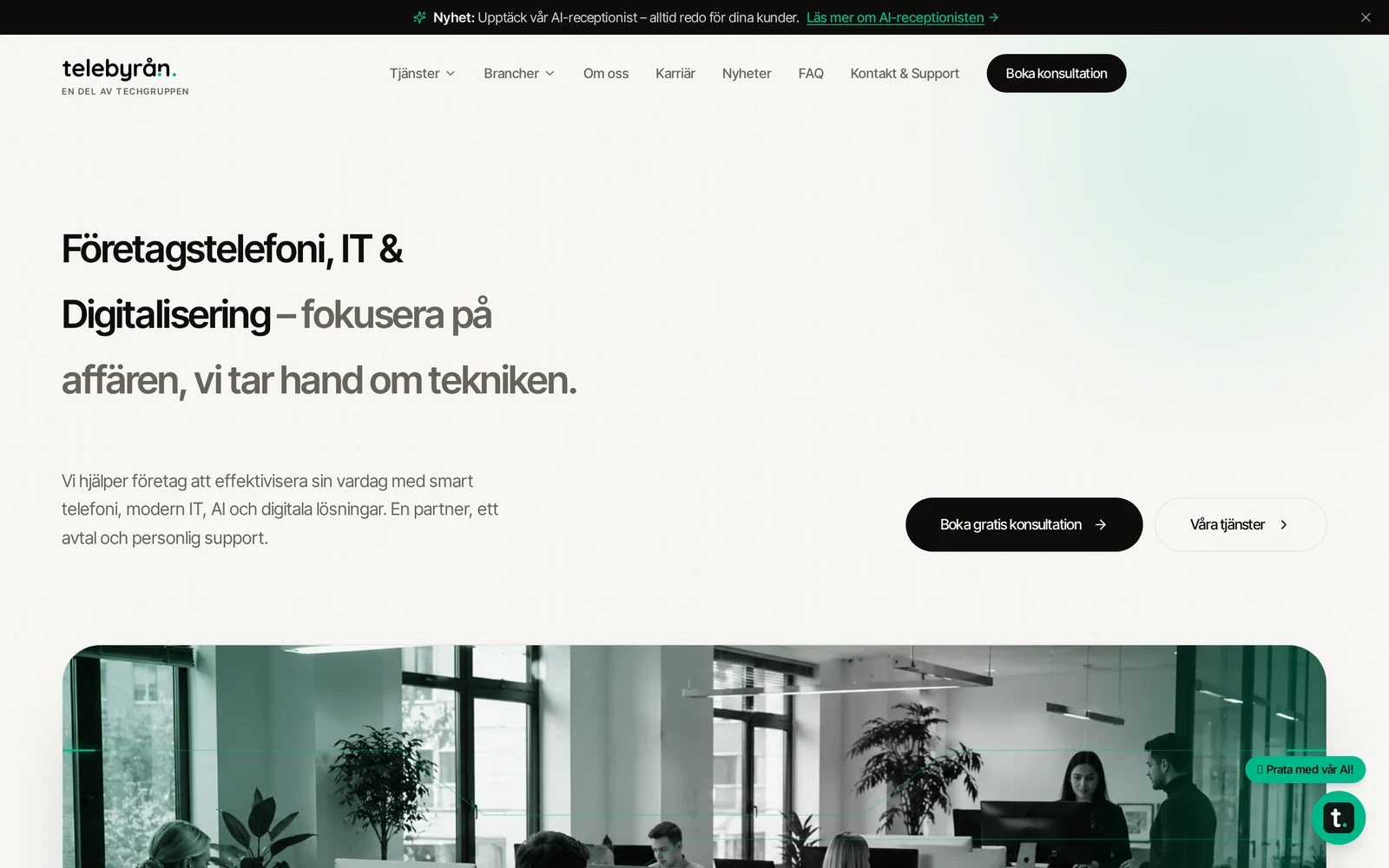 Case: Telebyrån