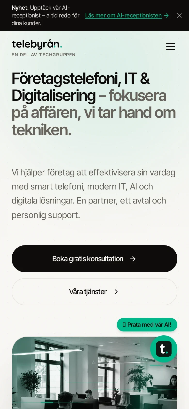 Telebyrån i mobilvy